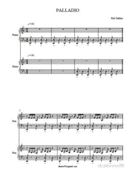 Palladio - Karl Jenkins - Piano-cover