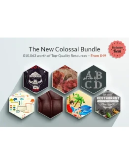 Сумасшедший по размерам Пак графики (Inkydeals)