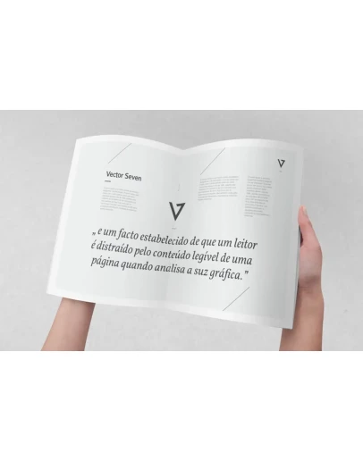 US Letter Brochure Mockup