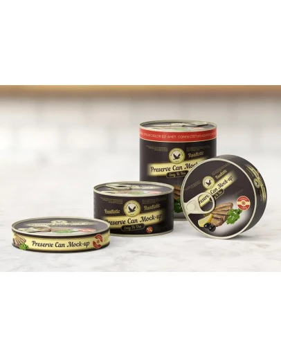 Preserve Cans Mockup