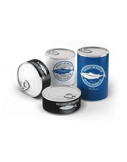 Preserve Can Mockup