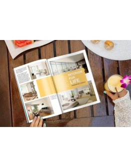 Magazine Mockup Glamour Edition