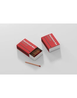 Match Box Mockup