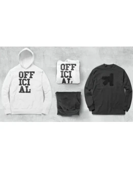 Zip Up Hoodie Tee Collection Mockup
