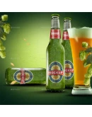 Beer Bottle Mockup