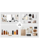 Barber &amp Cosmetics Branding Mockup