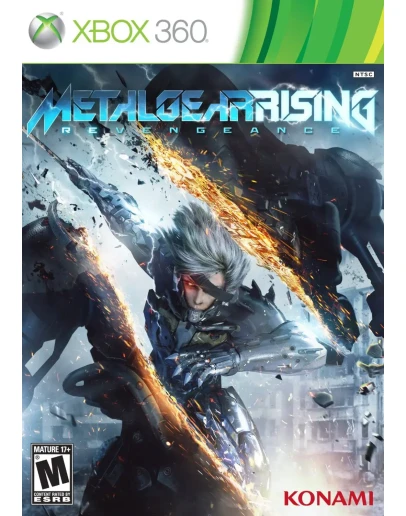 18 XBOX 360 Metal Gear Rising Revengeance
