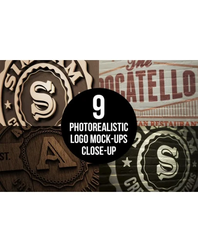 Photorealistic Close-up Mock-ups v.1