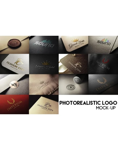 Photorealistic Logo Mock-Up