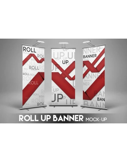 Roll Up Banner Mock-Up