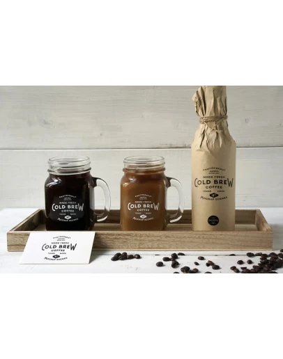 Cold Brew Coffee Mockup