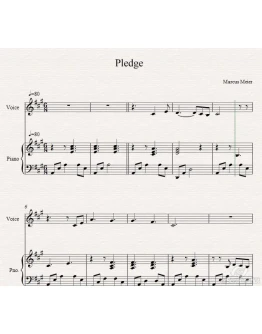 Pledge Marcus Meier piano cover