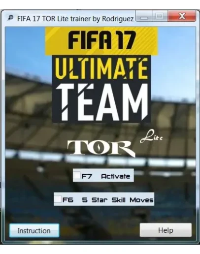 FIFA 17 TOR Lite Чит Trainer для UT (лайт-версия)