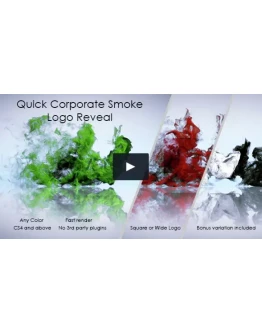 Quick Corporate Smoke Logo Reveal