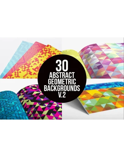 Abstract Geometric Backgrounds v.2