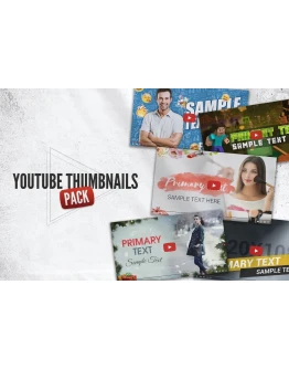 YouTube Thumbnails Pack