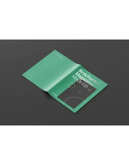 US Letter Brochure / Magazine Mock-Up