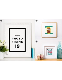 Photo frame mockup collection Photo frame mockup collection