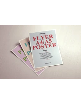 A4 / A5 Poster Flyer Mock-up