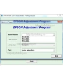 Adjustment program Epson PX-045A сброс памперса