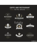 Retro vintage logo branding