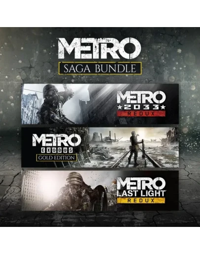 Metro Saga Bundle 2033&Last Light&Exodus Xbox One Metro Saga Bundle 2033&Last Light&Exodus Xbox One