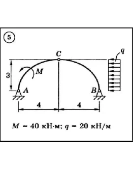 Диевский В.А. - Решение задачи Д4 вариант 5 задание 1