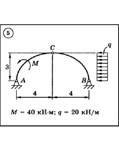 Диевский В.А. - Решение задачи Д4 вариант 5 задание 1