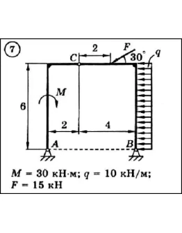 Диевский В.А. - Решение задачи Д4 вариант 7 задание 1