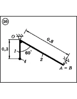 Диевский В.А. - Решение задачи Д7 вариант 26 задание 1