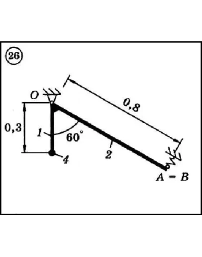 Диевский В.А. - Решение задачи Д7 вариант 26 задание 1 Диевский В.А. - Решение задачи Д7 вариант 26 задание 1