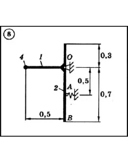 Диевский В.А. - Решение задачи Д7 вариант 8 задание 2