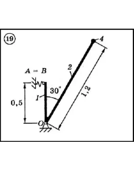 Диевский В.А. - Решение задачи Д7 вариант 19 задание 2