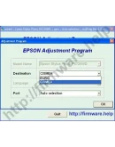 Epson PX720WD Adjustment Program