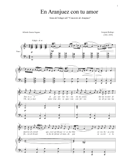 En Aranjuez con tu amor
