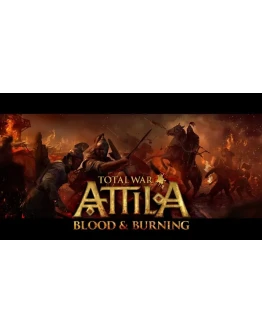 Total War ATTILA Blood and Burning Steam KEY Regio free