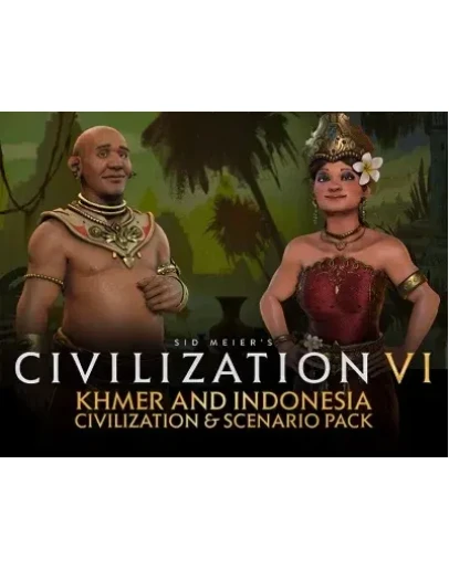 Civilization VI: DLC Khmer and Indonesia Civilization