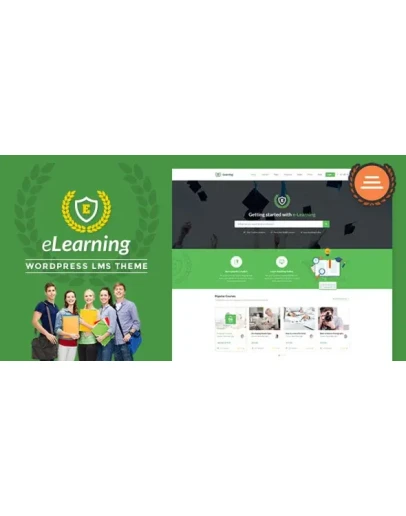 LMS WordPress Theme - eLearning WP v3.1.3