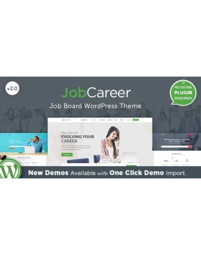 JobCareer v2.1 каталог / работа / доска обьявлений Wo
