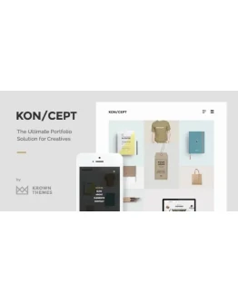 KON/CEPT v1.7.8 портфолио WordPress KON/CEPT v1.7.8 портфолио WordPress