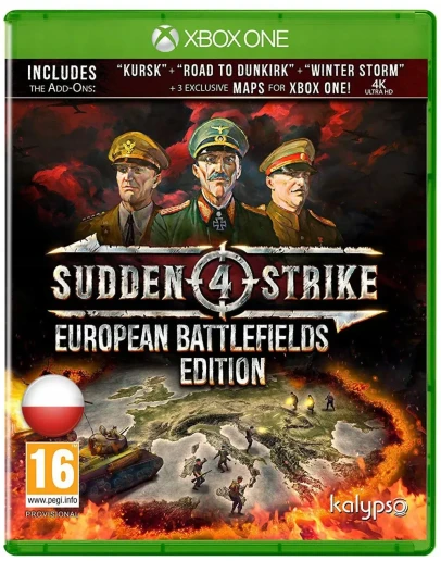 Sudden Strike 4 European Battlefields Edition XBOX ONE
