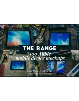 The Range-100 Apple idevices mockups