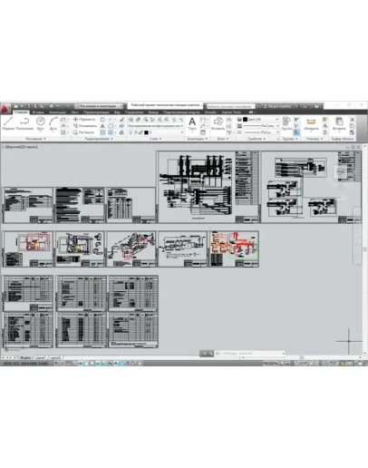 Рабочий проект технологии станции водоподготовки