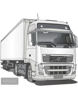 Грузовые машины 2d графика