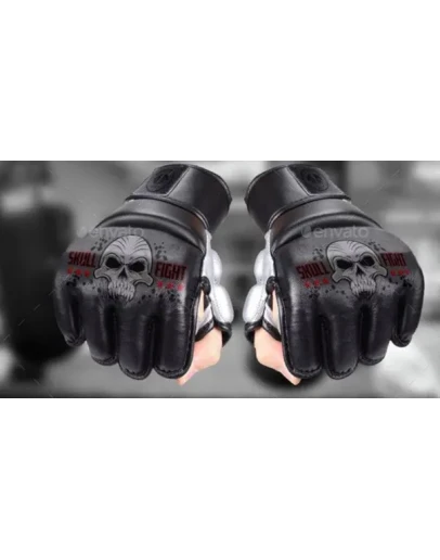 Mma Gloves PSD Mockup
