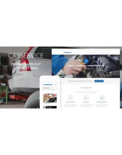 Car Service v6.1 - Themeforest WP Русификация перевод