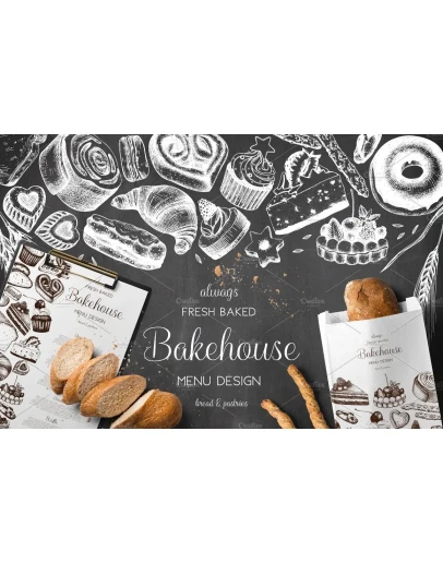 Bakery Menu Design