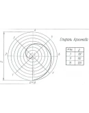 плоский контур и лекальная кривая вариант 3