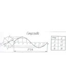 плоский контур и лекальнгая кривая вариант 8