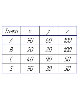 многогранник вариант 9